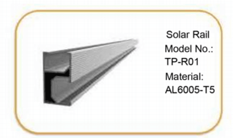 Монтажный профиль Finvalsolar TP-R-01, 2,4 м