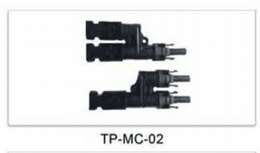 Разветвитель MC4 Finvalsolar TP-MC-02, Y-образный