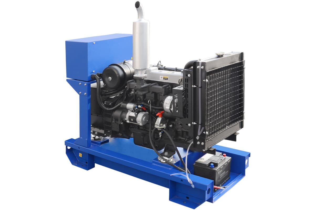 Дизельный генератор ТСС АД-16С-Т400 в погодозащитном кожухе с АВР, фотография 5