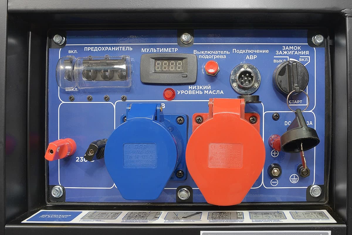 Дизель генератор TSS SDG 9000EH3UA, фотография 5