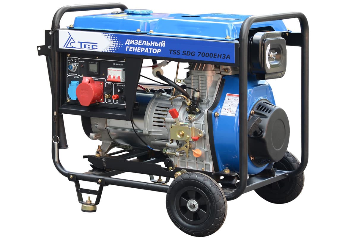 Дизель генератор TSS SDG 7000EH3A с АВР, фотография 3