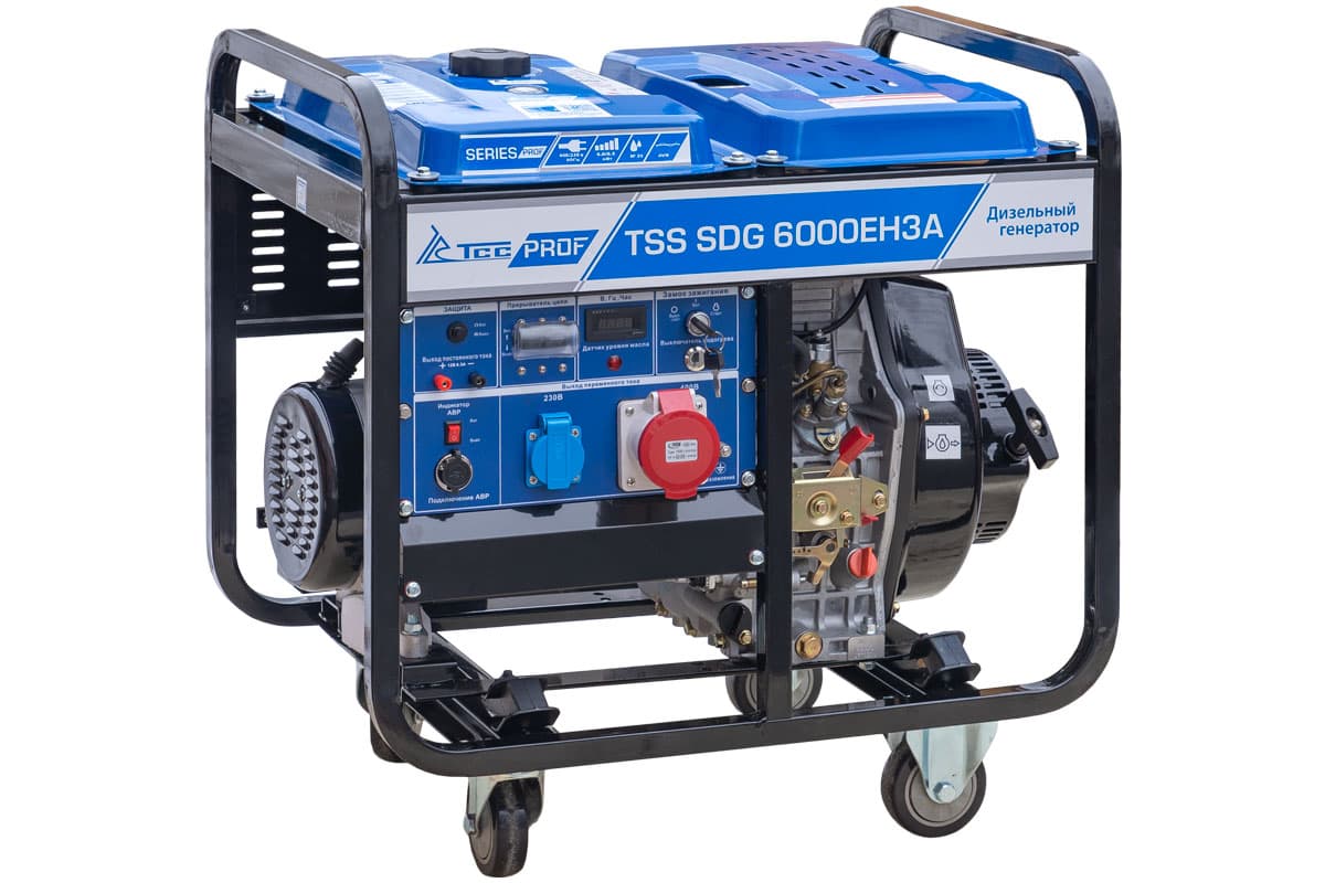 Дизель генератор TSS SDG 6500EH3A с АВР, фотография 3