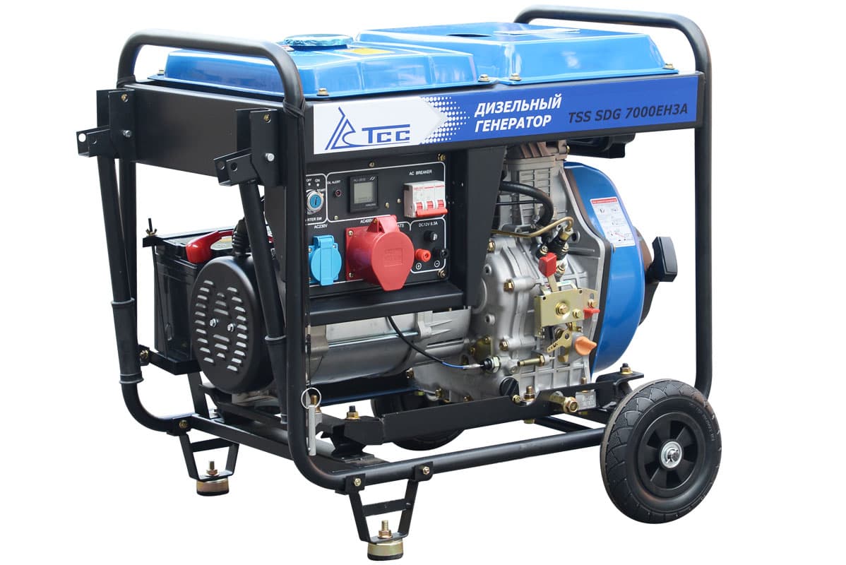 Дизель генератор TSS SDG 7000EH3A с АВР, фотография 4