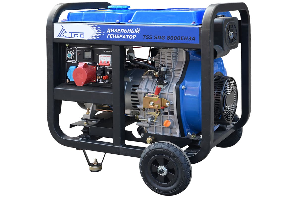 Дизель генератор TSS SDG 7500EH3A с АВР, фотография 6
